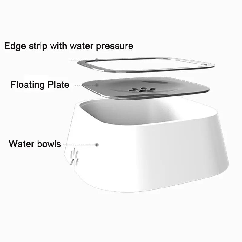 Anti-Splash Pet Water Bowl