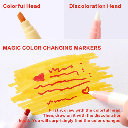 Magic Color Changing Marker Set