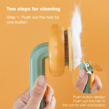 Self Cleaning Pet Grooming Brush