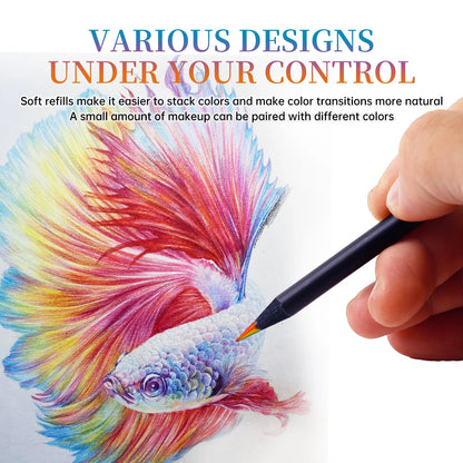 Rainbow Colored Pencils I 12 piece set with sharpener